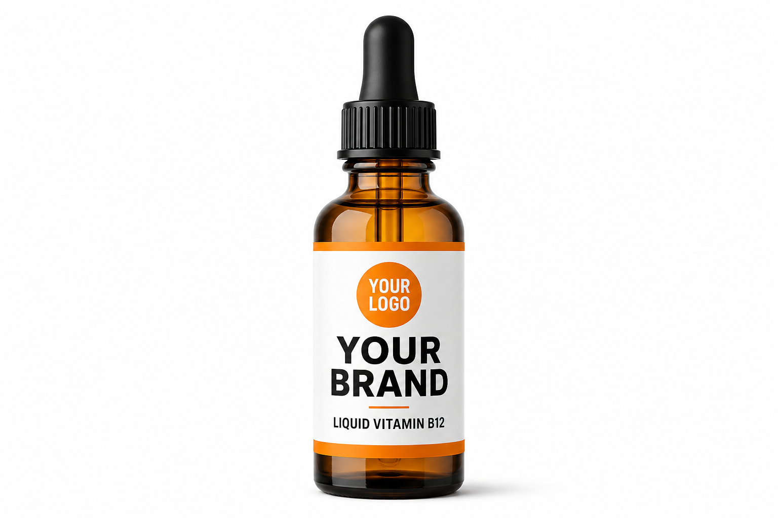 Liquid supplement tincture bottle private label fulfillment