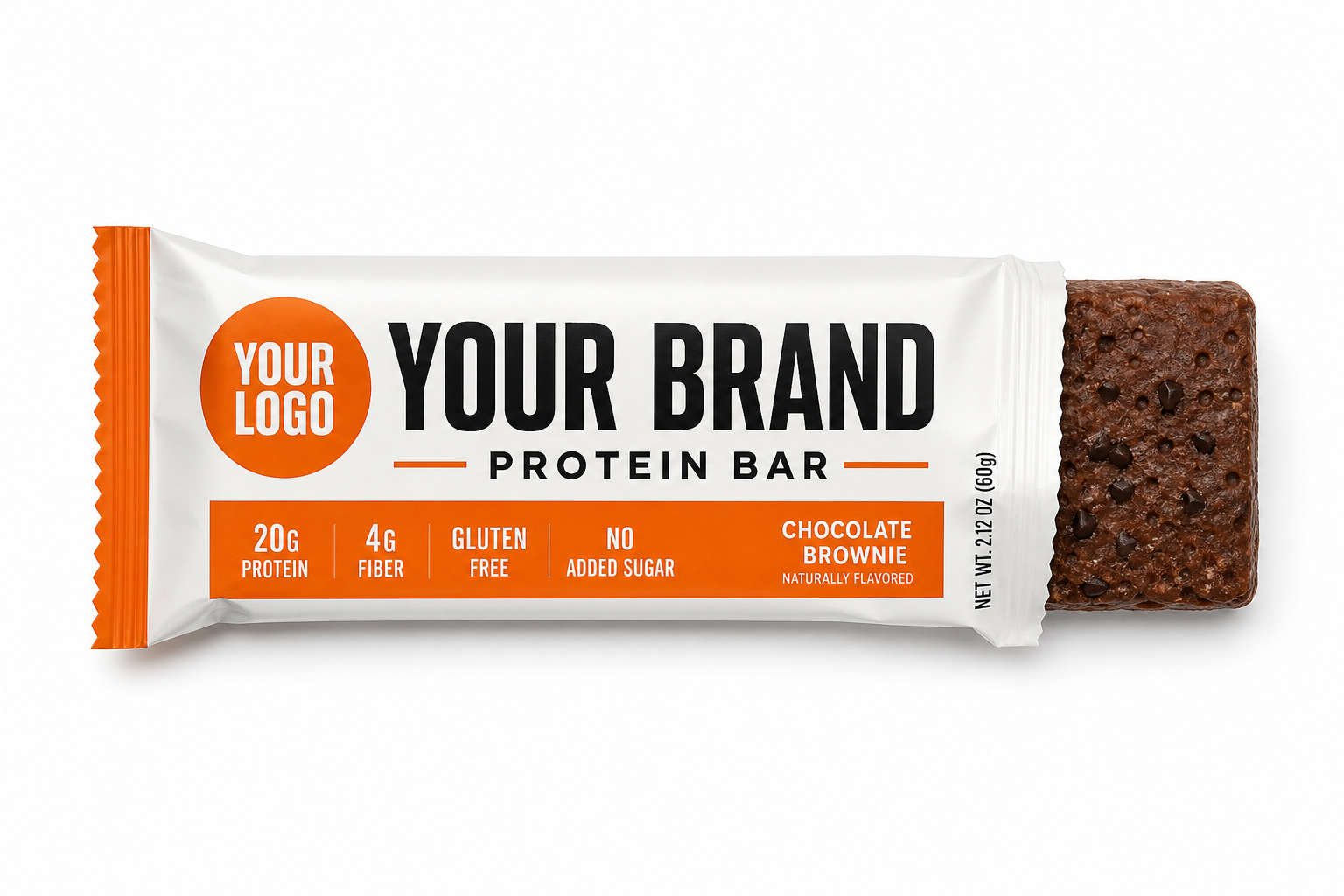 Functional food supplement bar for fulfillment for supplement brands